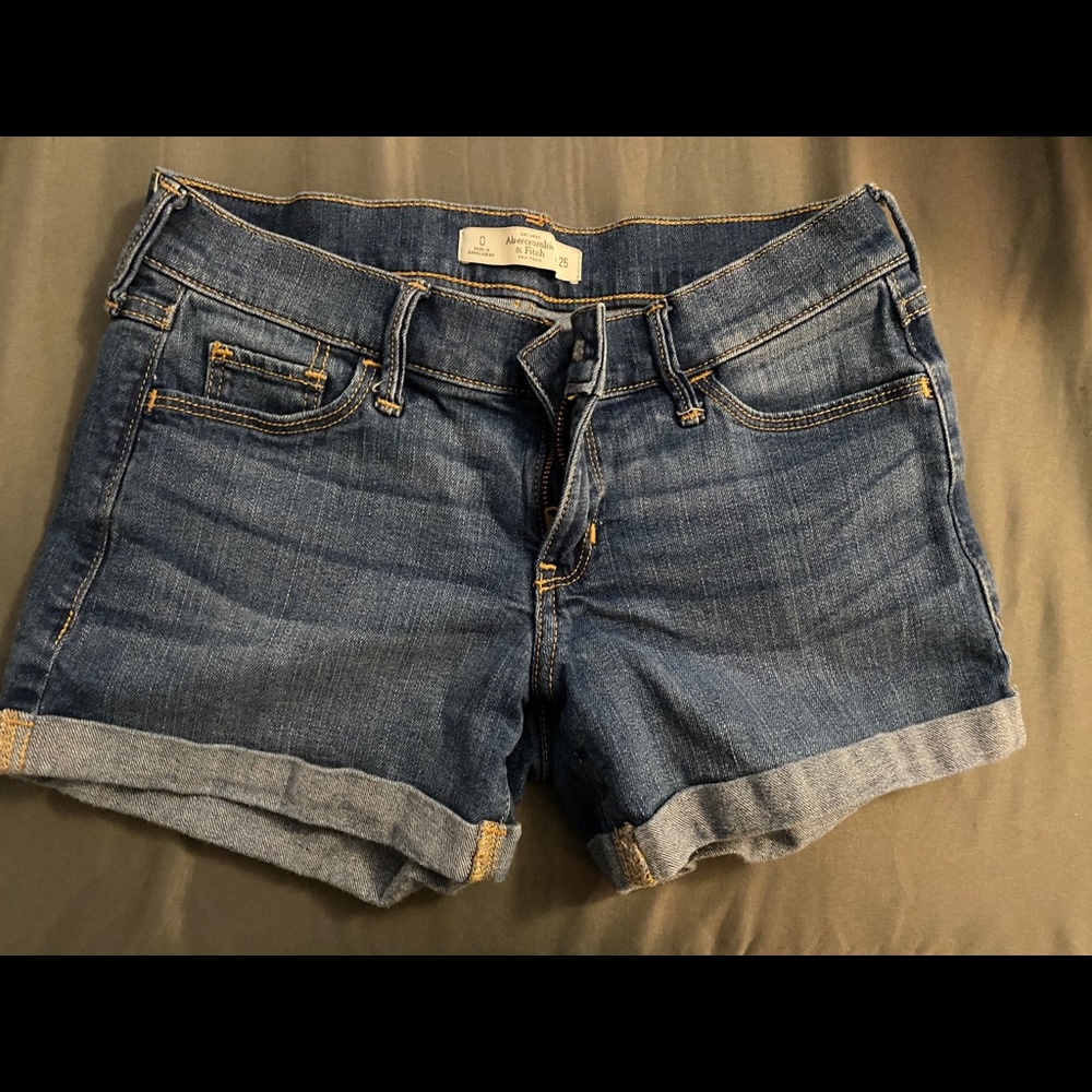 Abercrombie jean shorts